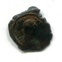 Giustiniano I (527-565 d.C.): 16 nummi, zecca di Tessalonica (Sear#176)