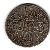 Gran Bretagna, Giorgio I (1714-1727): scellino 1723 C/SS (Spink,427#3647)

