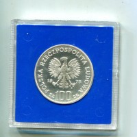 Polonia, Repubblica Popolare (1952-1989): 100 zlotych 1978 "Alce" (KM#93), in confezione originale