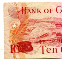 Ghana: 10 cedis 02/01/1977 (Pick#16)
