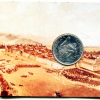 Repubblica Italiana: 1993, 500 lire "Università di Pisa", prima serie