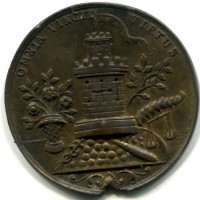 Austria, Maria Teresa (1740-1780): medaglia satirica per l' incoronazione a Praga (Fieweger#882), mancanza marginale. Diametro 43 mm. Gr. 15,36