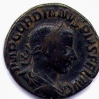 Gordiano III (238-244 d.C.): sesterzio "PM TR P V COS II PP" (R.I.C.#303a)