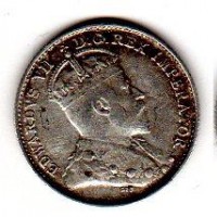 Canada, Edoardo VII (1901-1910): 5 cent. 1907 (KM#13)