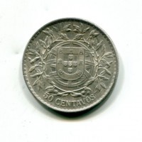Portogallo, Repubblica (dal 1910): 50 centavos 1916 (KM#561)
