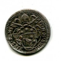 Roma, Pio VI (1775-1799): grosso anno XIII (Muntoni#58)
