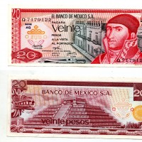 Messico: 20 pesos 18/07/1973 (Pick#64b)
