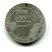 Austria, Repubblica: 100 scellini 1976 "Giochi olimpici invernali" (KM#2929)