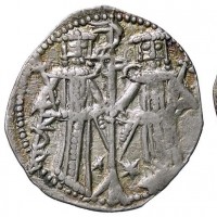 Bulgaria, Alessandro e Michele (1331-1355): grosso matapan, ad imitazione di quello veneziano (Ratto#2679), grammi 1.56