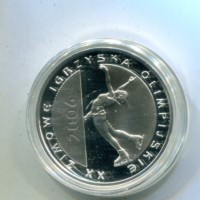 Polonia, Repubblica Popolare (1952-1989): 10 zlotych 2006 "Giochi Olimpici Invernali" (KM#556)
