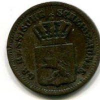 Germania, Hesse-Darmstadt, Ludwig III (1848-1877): 1 kreuzer 1860 (KM#339)