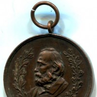 Caprera, Giuseppe Garibaldi: medaglia 1892
