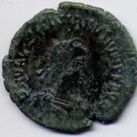 Valentiniano II (375-392 d.C.): Aes III "REPARATIO REIPVB" zecca di Costantinopoli? (Montenegro#5585)