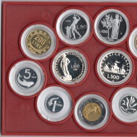 Repubblica Italiana: serie annuale PROOF 1986