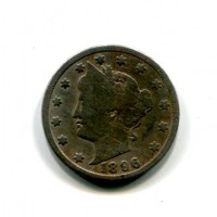 USA: 5 cent. 1896 "Liberty"

