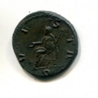 Salonina (moglie di Gallieno): antoniniano "VESTA" (RIC#32), gr.3,47