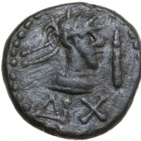 Regno del Bosforo, Rhadamsades e Licinio (317-318 d.C.): statere in bronzo , Y611 (MacDonald#670), grammi 7.57, mm 20