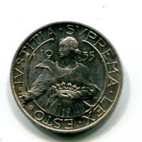 San Marino: 1935, 10 lire (Gigante#13)