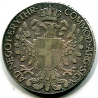 Colonia Eritrea, Vittorio Emanuele III (1900-1943): tallero 1918 "Italicum" (Gigante#1)
