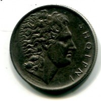 Albania, Amet Zogu Presidente (1925-1928): 1 lek 1926 (KM#5), coniato a Roma
