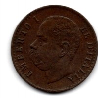 Umberto I (1878-1900): 1 cent.1900 (Gigante#62)