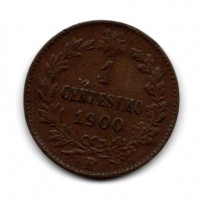 Umberto I (1878-1900): 1 cent.1900 (Gigante#62)