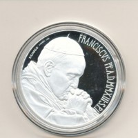 Vaticano 2013: 5 euro "Inizio del pontificato di Papa Francesco", tiratura di soli 7.000 pz. Richiestissimo