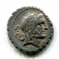 Antonia, Q. Antonius Balbus (83-82 a.C.): denario (Crawford#364/1c)
