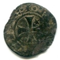 Messina, Federico III (1296-1337): denaro, simbolo stelletta (MIR,48#185)
