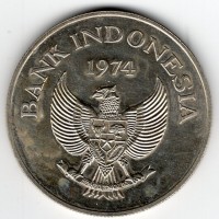 Indonesia: 2000 rupiah 1974 "Tigre" (KM#39)
