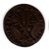 Danimarca, Federico V (1764-1766): 4 skilling 1764 (KM#598)