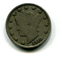 USA: 5 cent. 1910 "Liberty"