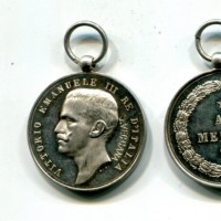 Vittorio Emanuele III: medaglia "Al Merito"