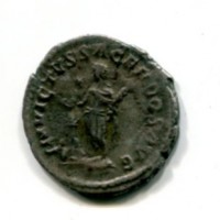 Elagabalo (218-222 d.C): denario "INVICTVS SACERDOS AVG" (RIC#88)