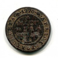 Angola, Josè I (1750-1777): 1 macuta 1770 
