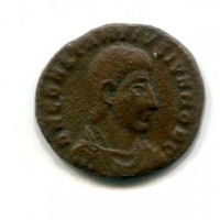 Costanzo Gallo (351-354 d.C.): maiorina ridotta "FEL TEMP REPARATIO" zecca di Siscia (RIC,VIII#222)
