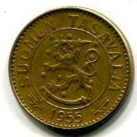 Finlandia, Repubblica (dal 1917): 50 markkaa 1955 (KM#40)
