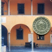 Repubblica Italiana: 1993, 5000 lire "Università di Pisa", seconda serie