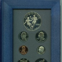USA 1994: serie zecca "Prestige Set", 7 pezzi confezione ufficiale