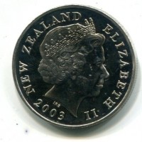 Nuova Zelanda, Elisabetta II (1952-2022): 50 cent. 2003 "Sauron" (KM#139)