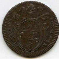 Roma, Pio VI (1775- 1799): 2 baiocchi anno XX (Muntoni#212)