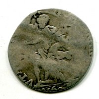Firenze, Ferdinando I de' Medici (1587-1609): lira 1607 (M.I.R.#230/6), gr.3,29, moneta rarissima anche se di scarsa qualità