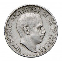 Somalia Italiana, Vittorio Emanuele III (1909-1925): 1/4 rupia 1910 (Gigante#14)