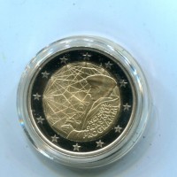 Italia 2022: 2 euro commemorativo "35° Anniversario Programma Erasmus", in confezione ufficiale, 10.000 pezzi -PROOF-

