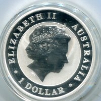 Australia, Elisabetta II (1952-2022): 1 dollaro 2018 "Koala" -Oncia-