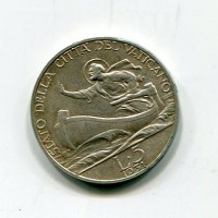 Vaticano, Pio XI (1929-1938): 5 lire 1931-X (Gigante#22)