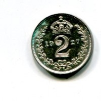 Gran Bretagna, Giorgio V (1910-1936): 2 pence 1927 (Spink#4030)
