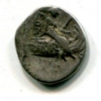 Eubea, Histiaia (III-II sec. a.C.): tetrobolo (BMC#99/100), gr.2,03
