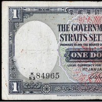Straits Settlements (Malaysia), Giorgio V: 1 dollaro 01/01/1935 (Pick#16b)