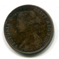 Gran Bretagna, Vittoria (1837-1901): 1/2 penny 1871 (Spink#3956)